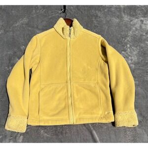 Patagonia Pullover Synchilla Jacket Women's Small Yellow Fleece